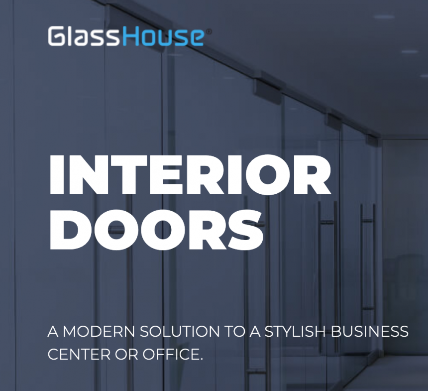 GlassHouse межкомнатные двери и двери для сауны