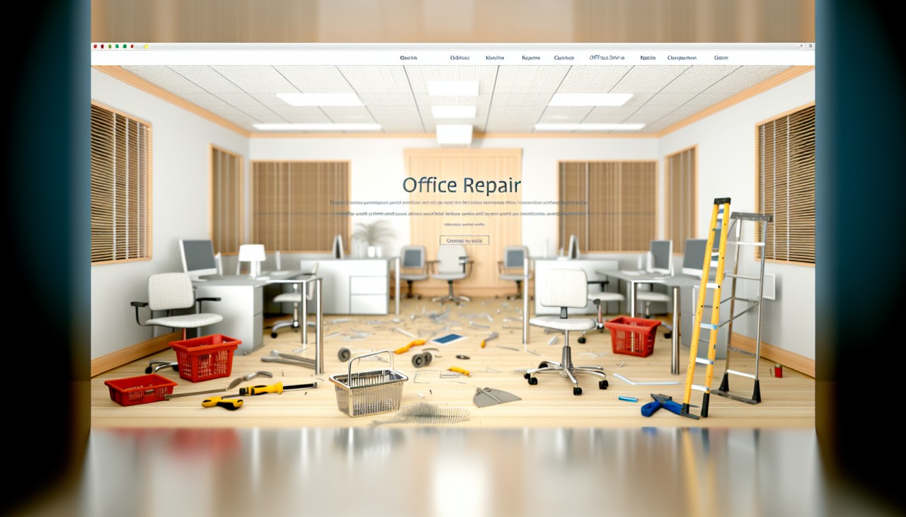 Создание сайта для компании по ремонту офисов: привлеките больше клиентов