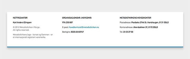 Особенности вариантов веб-дизайна футера